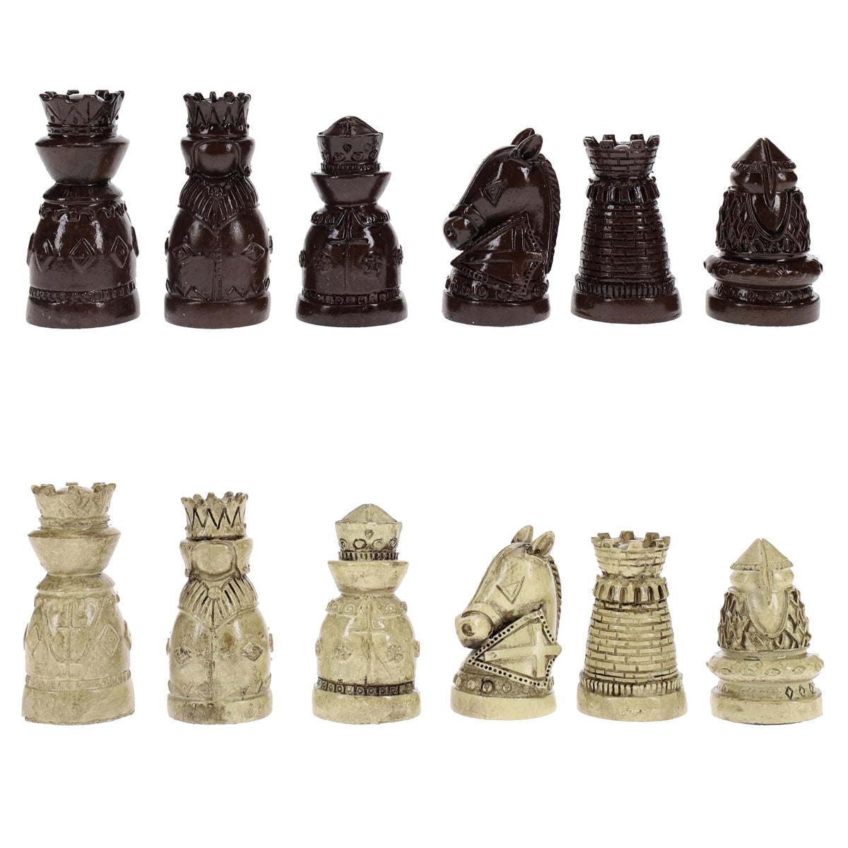 WE Games Traditional Staunton Wood Chess Set - 14.75 inch Board with 3.75  inch King