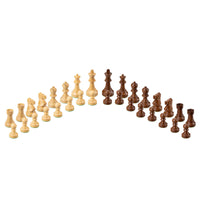 Bobby Fischer Ultimate Chess Pieces, Sheesham and Boxwood 3.75 inch King