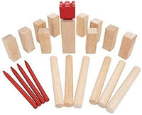 Kubb Chess pieces.