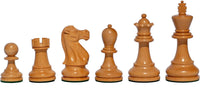 6 Natural Wood chess pieces.