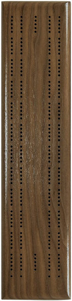 Competition Cribbage Set (Made in USA) - Solid Walnut Wood Sprint 2 Track Board
