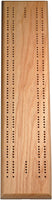 Competition Cribbage Set - Solid Oak Wood Sprint 2 Track Board