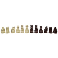 WE Games Handpainted Polystone Medieval Themed Chess Pieces, 2.5 in. King