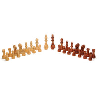 WE Games Staunton Wooden Weighted Chess Pieces, 3.75 in. King