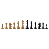 Bobby Fischer Faux Wood Chess Pieces, 4.25 in. king