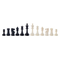 WE Games Plastic Staunton Tournament Chess Pieces, 3.75 in. King
