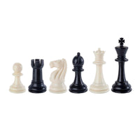 WE Games Plastic Staunton Tournament Chess Pieces, 3.75 in. King