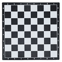 WE Games Roll Up Vinyl Chess Board - 8 in.