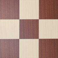 WE Games Mahogany Stained Wooden Chess Board, Algebraic Notation, 21.25 in.