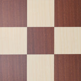 WE Games Mahogany Stained Wooden Chess Board, Algebraic Notation, 21.25 in.