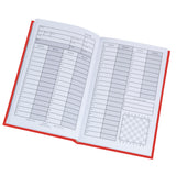 WE Games Hardcover Chess Scorebook & Notation Pad - Soft Touch