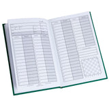 WE Games Hardcover Chess Scorebook & Notation Pad - Soft Touch