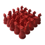 WE Games Chess Knight Erasers (Pack of 25) - Assorted Colors