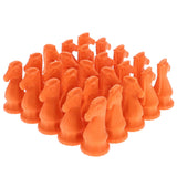 WE Games Chess Knight Erasers (Pack of 25) - Assorted Colors