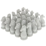 WE Games Chess Knight Erasers (Pack of 25) - Assorted Colors