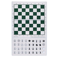 WE Games Mini Magnetic Pocket Chess Set Travel Trifold 6 in.