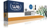 WE Games Tournament Chess Pack, Rollup Board, Tote, Staunton King 3.75 in.