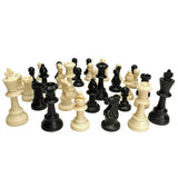 WE Games Tournament Chess Pack, Rollup Board, Tote, Staunton King 3.75 in.