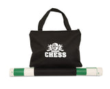 WE Games Best Value Tournament Chess Set - 20 inch Vinyl Chessboard, Staunton Chessmen with 3.75 inch King, Bag and Instruction Manual