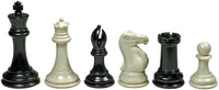 WE Games Triple Weighted Tournament Chess Set with Travel Bag - 4 in. King