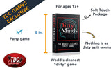 TDC Games Dirty Minds Party Game - Soft Touch Packaging