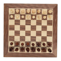 WE Games Classic Staunton Wood Chess Set - 12 in. Board, 2.75 in. King