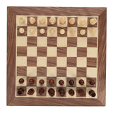 WE Games Classic Staunton Wood Chess Set - 12 in. Board, 2.75 in. King