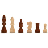 WE Games French Staunton Wood Chess Pieces with 2.5 inch King