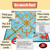 TDC Games Senior Moments Board Game for the Whole Family