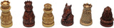 WE Games Medieval Chess & Checkers Game Set - Wood Board with Storage Drawers 15 in.