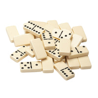 WE Games Dominoes & More Game Set in Wooden Box, Double 6 Ivory with Spinners – Made in the USA