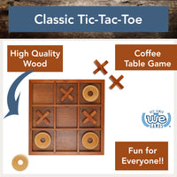 WE Games Tic Tac Toe Wooden Board Game, Patio Decor, Outdoor Games, Backyard Games, Camping Games, Outside Games, Birthday Gifts, Living Room Decor