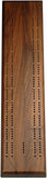 WE Games Deluxe Cribbage Set - Solid Wood with Sprint 2 Track Board with Easy Grip Pegs, Deck of Cards & Canvas Storage Bag