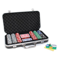 WE Games Complete Poker Set in Aluminum Case - 300 chips