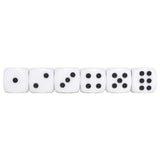 WE Games Dice with Rounded Corners - 100 Pack