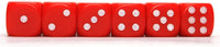 WE Games Dice with Rounded Corners - 100 Pack