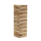 WE Games Wood Blocks Stacking Tower Game with Wood Box, 12 in. Made in USA