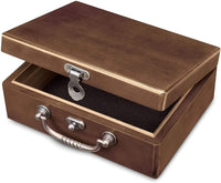 WE Games 9 Number Shut the Box Board Game in Wooden Box with Lid,  8.75 in.