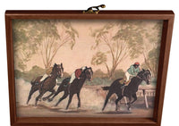WE Games Grand National Horse Race Game in a Wooden Box