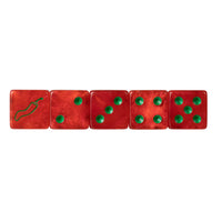 TDC Games Sriracha Dice Game - Flaming Fun for Everyone, Great for Party Favors, Family Games, Stocking Stuffer, Bar Games, Travel Games