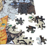 TDC Games Cats Jigsaw Puzzle - 500 pieces - Double Sided