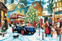 TDC Games World's Smallest Jigsaw Puzzle - Christmas Streets, 6 in.