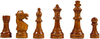 WE Games Weighted English Staunton Wood Chess Pieces in Box, 3.75 Inch King