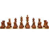 WE Games English Staunton Chess Pieces, Weighted with 4 in. King