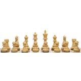 WE Games English Staunton Chess Pieces, Weighted with 4 in. King