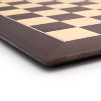 WE Games Deluxe Wenge Wood Chess Board - Handmade in Spain, 20 in.