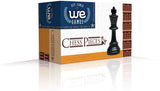 Tournament chess pieces box.