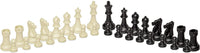 Bobby Fischer Chess Piece Set, the Ultimate Tournament Chess Set - Plastic Chess Pieces Only - Staunton Style Chess Set, 34 Chess Pieces Weighted Includes Extra Queens, Triple Weighted Chess Set