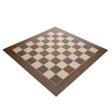 Deluxe Walnut and Sycamore Wooden Chess Board - 21.25 inches