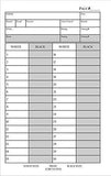 Chess Scorebook & Notation Pad